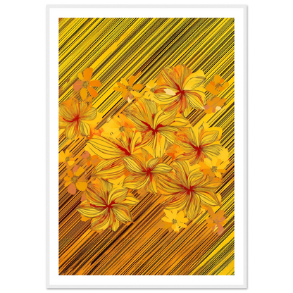 Golden Blossoms - Poster - Arthena