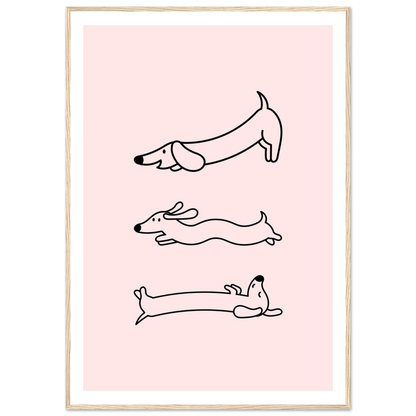 Happy Wienerdog - Poster - Arthena