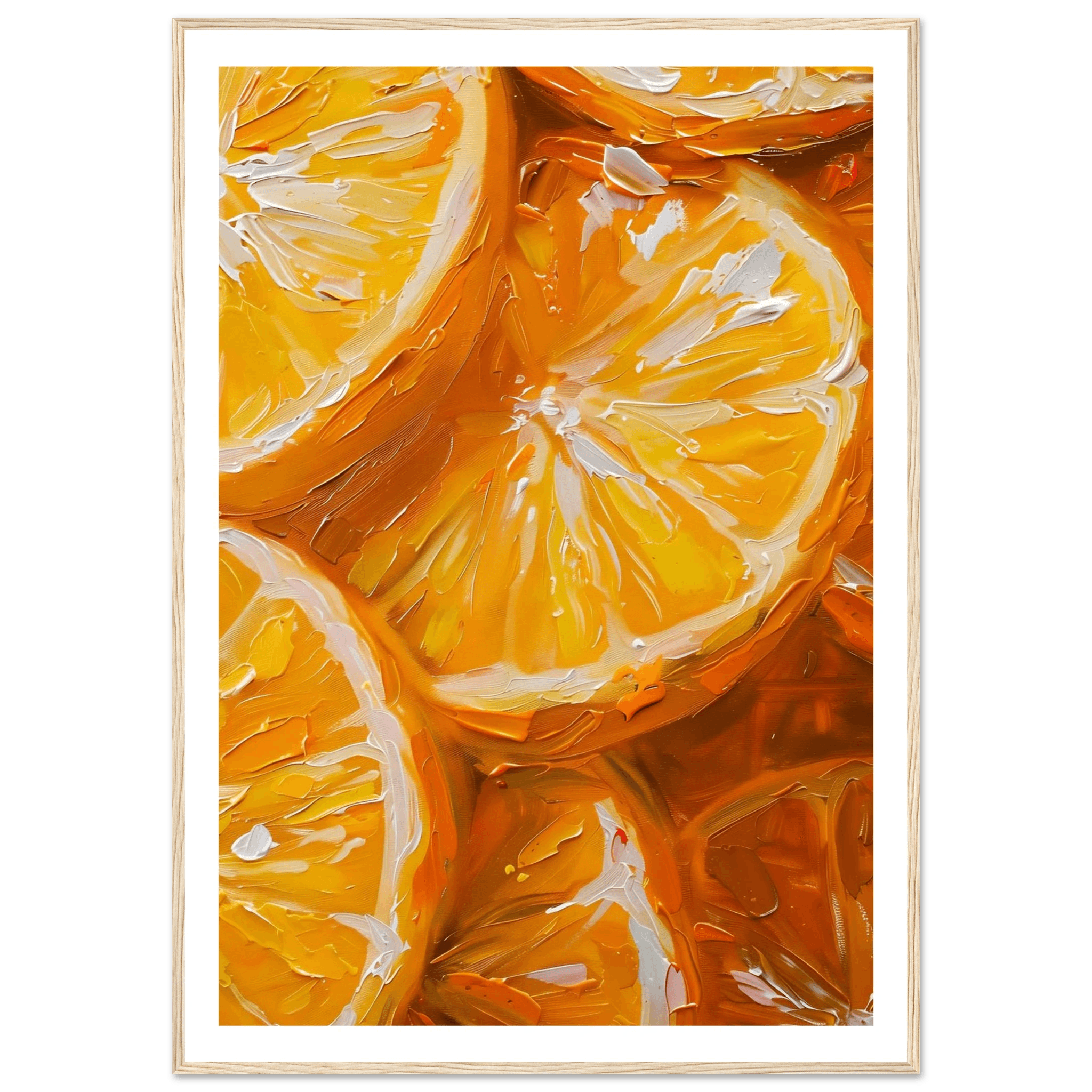 Slices of Orange - Poster - Arthena