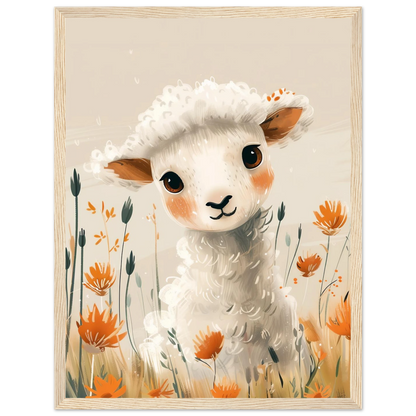 Baby Lamb - Poster - Arthena