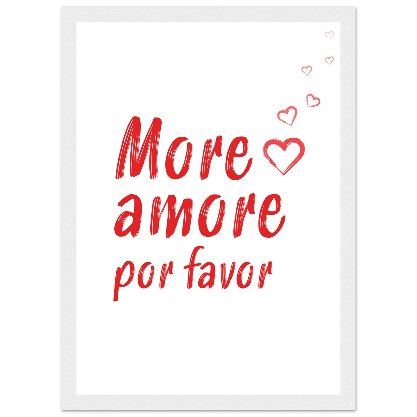 More Amore Por Favor - Poster - Arthena