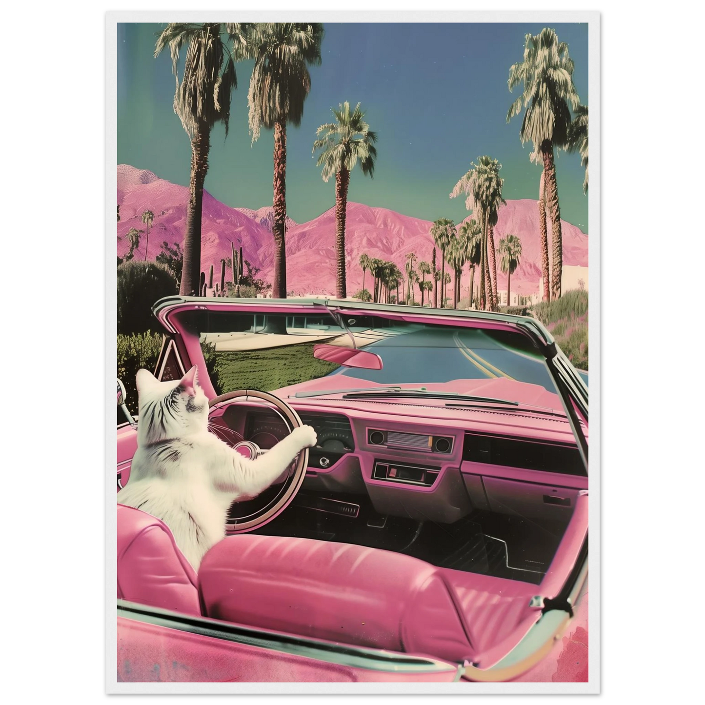 Feline Dreams - Poster - Arthena