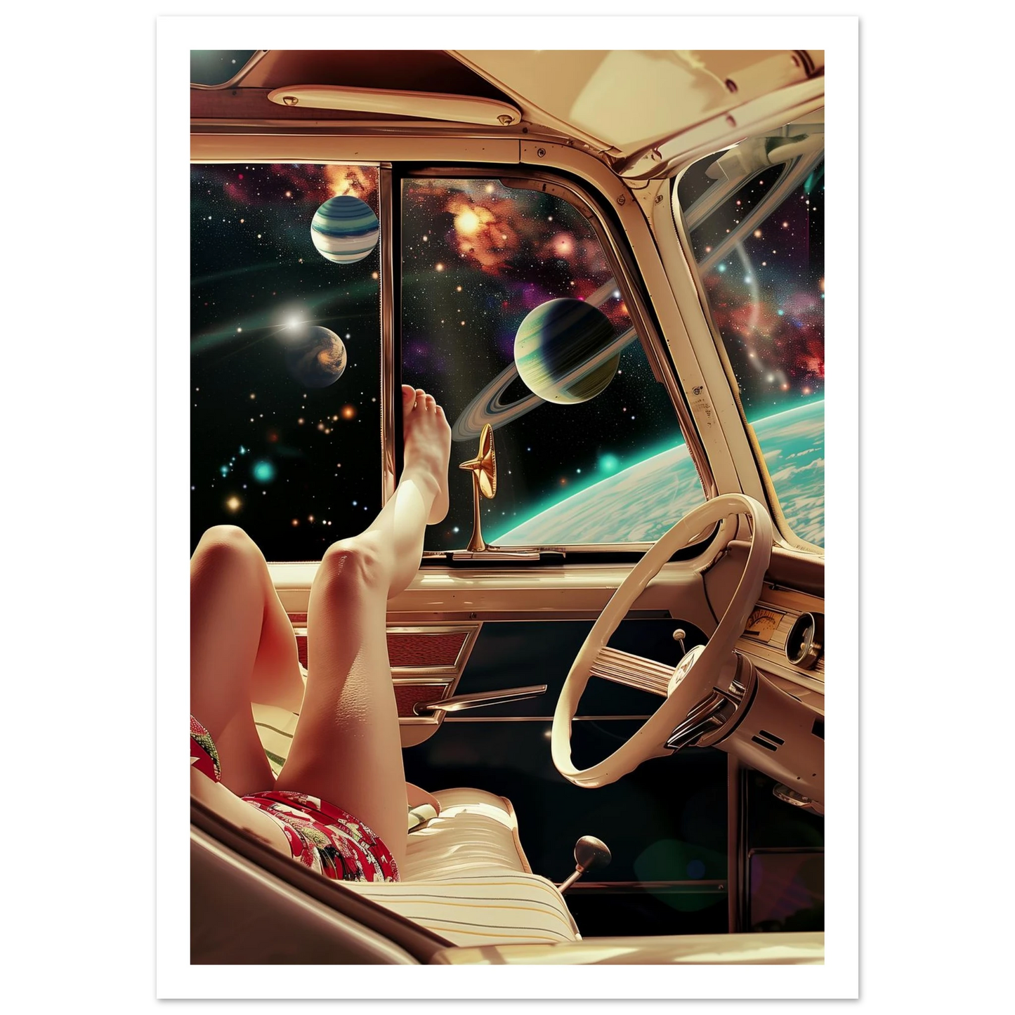 Galactic Getaway - Poster - Arthena