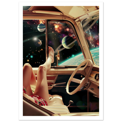 Galactic Getaway - Poster - Arthena