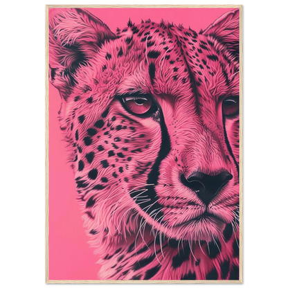 A Pink Cheetah - Poster - Arthena