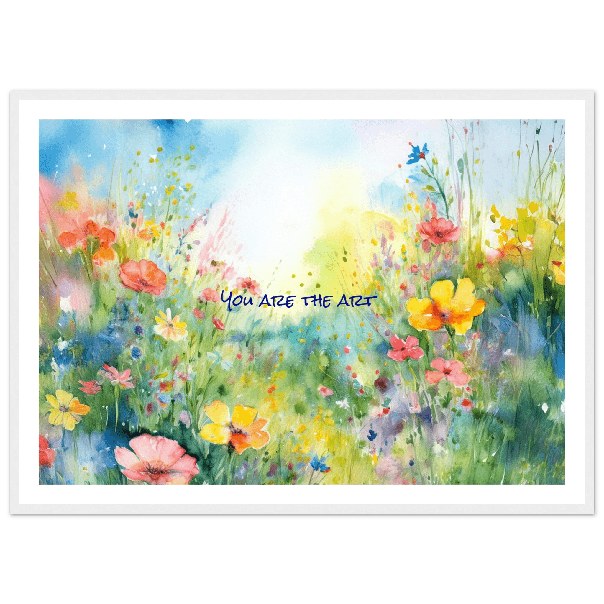 You Are The Art - Poster - Arthena