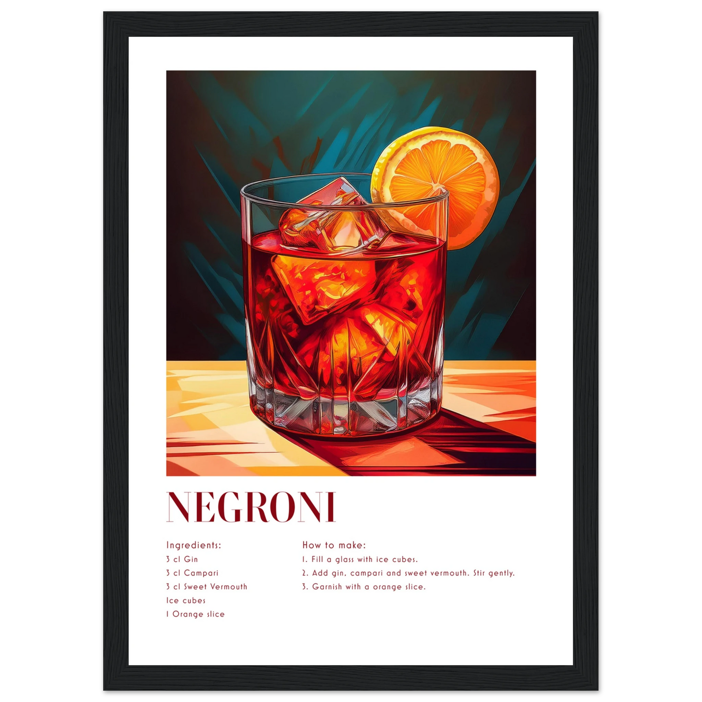 Negroni - Poster - Arthena