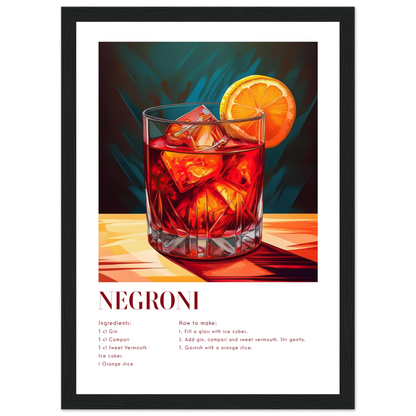 Negroni - Poster - Arthena