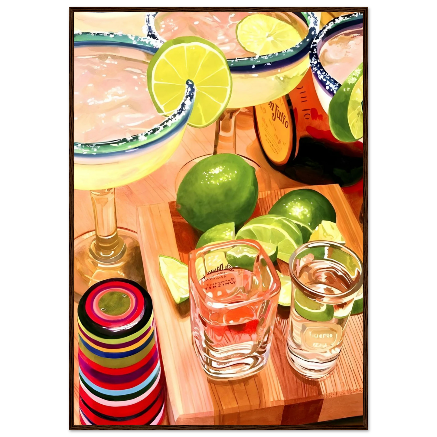 Fiesta in a Glass - Poster - Arthena