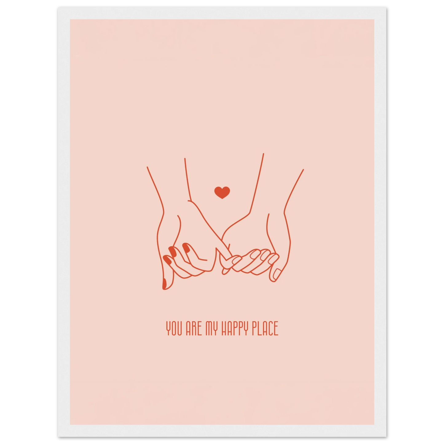 You are my happy place - Poster - Arthena