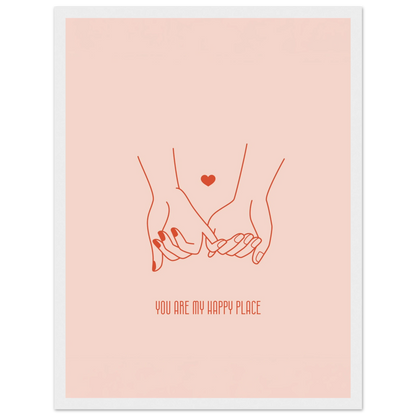 You are my happy place - Poster - Arthena