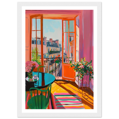 Parisian Morning View - Poster - Arthena