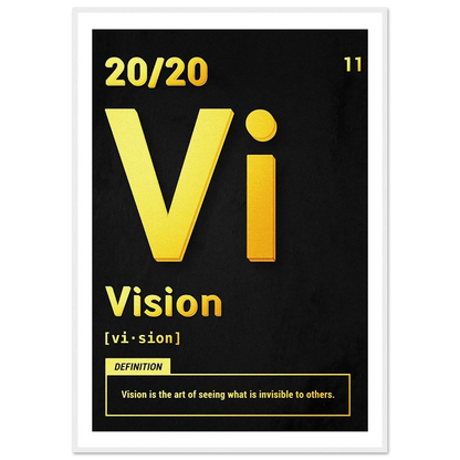 Vision - Poster - Arthena