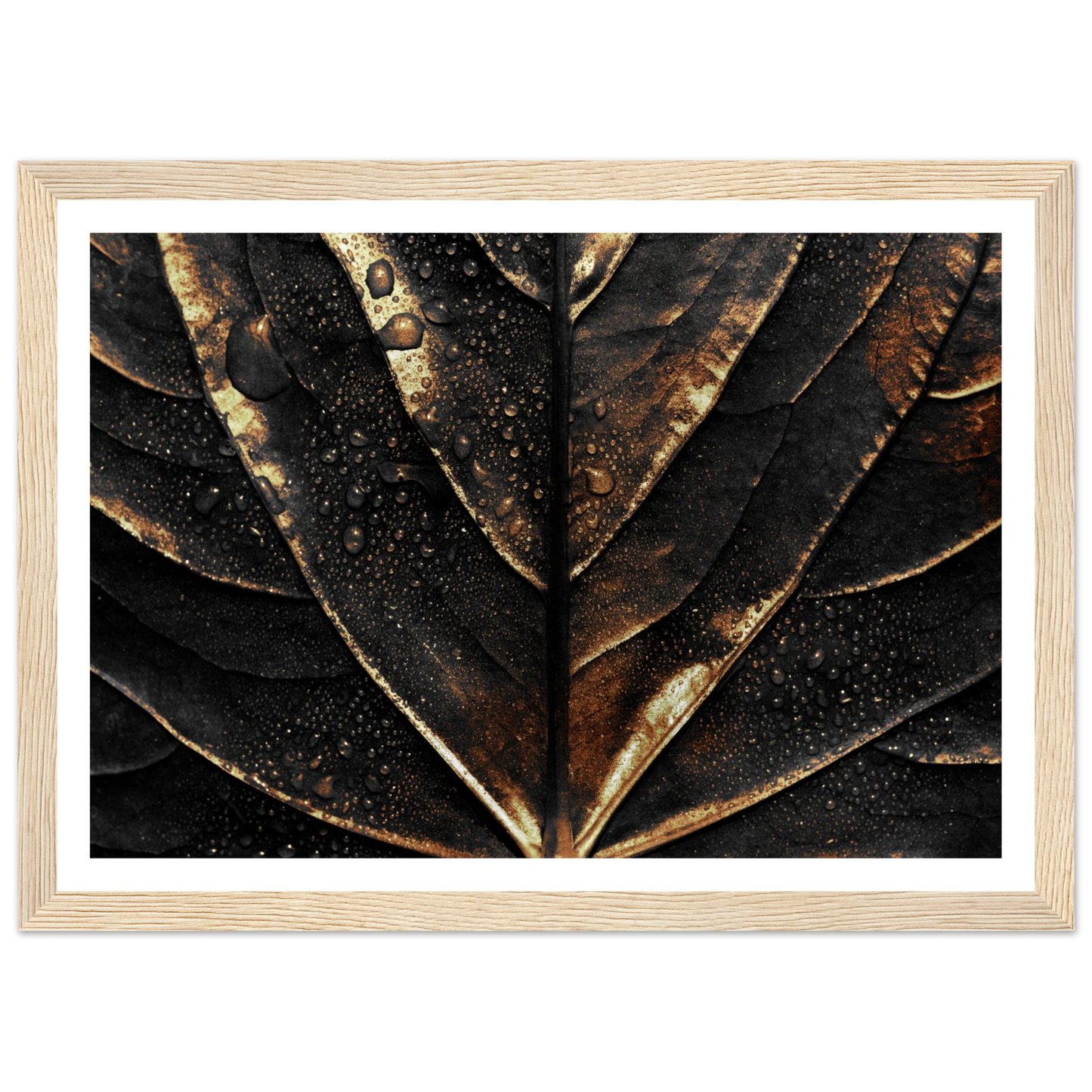 Gold Veins - Poster - Arthena