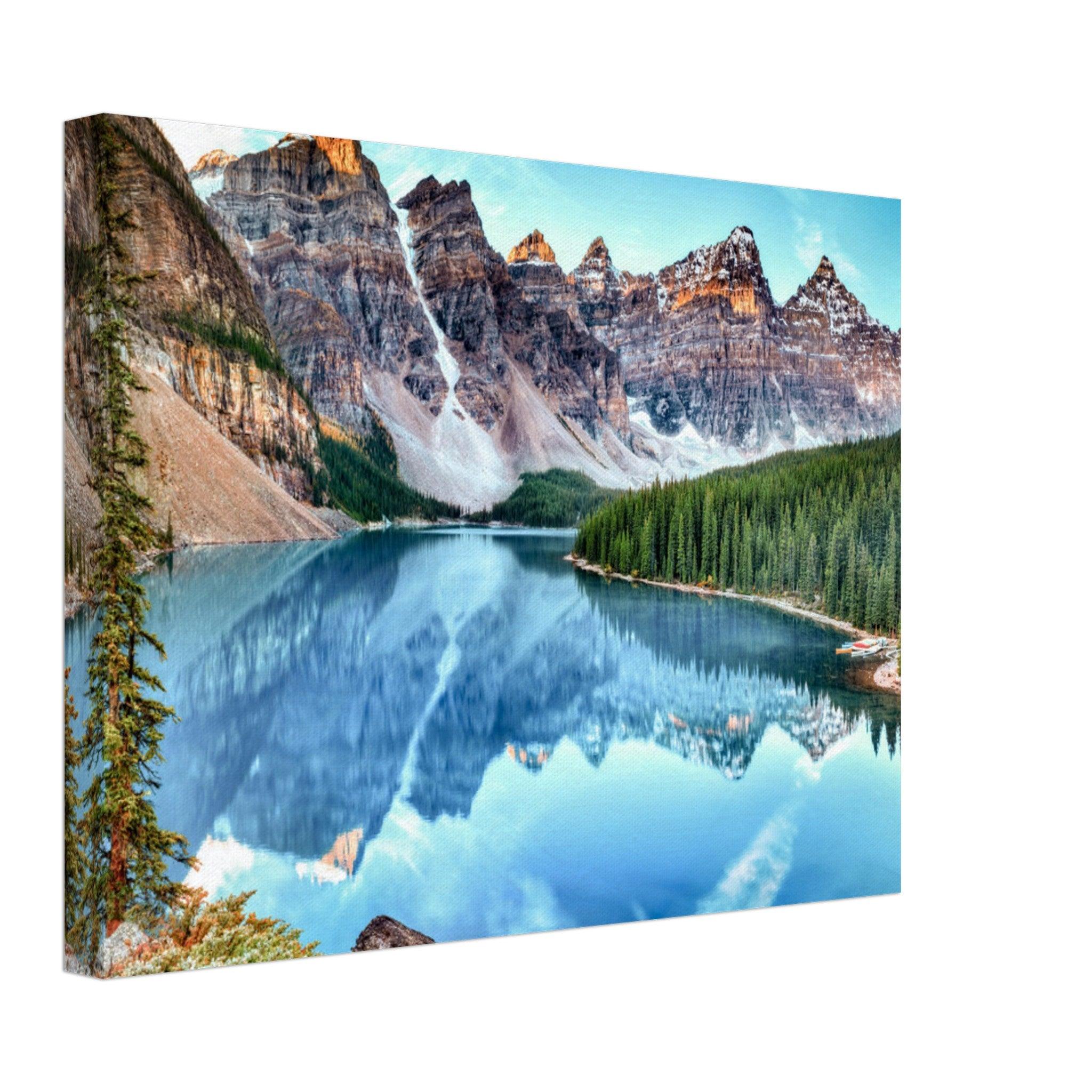 Mountain Mirrors - Canvas - Arthena