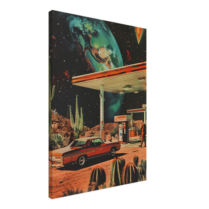 Interstellar pit stop - Canvas - Arthena
