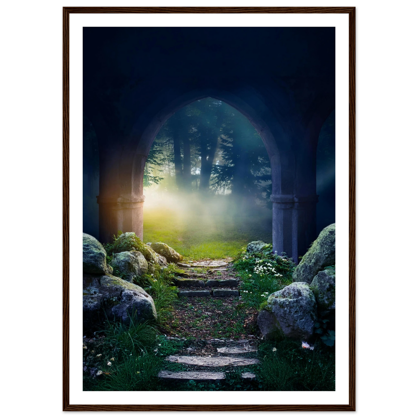 Portal to Tranquility - Poster - Arthena