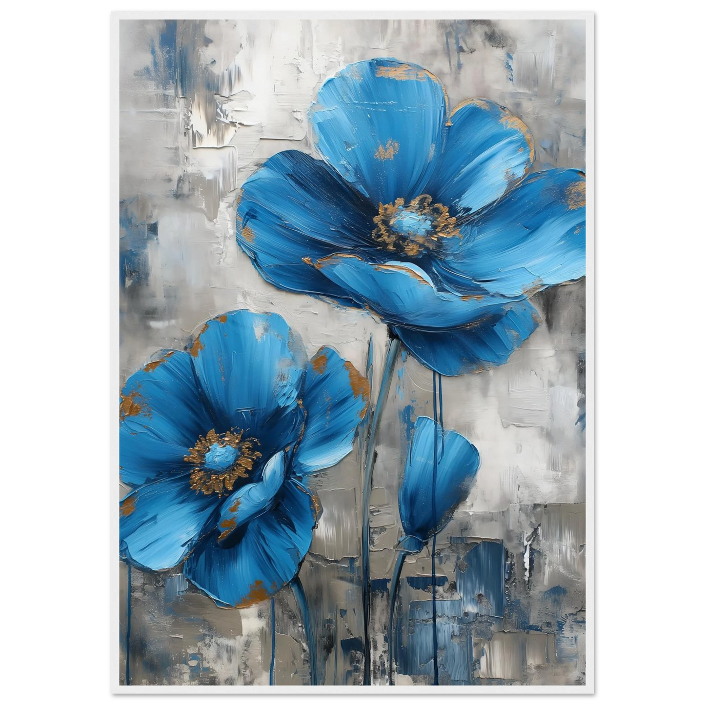 Blue in Bloom - Poster - Arthena