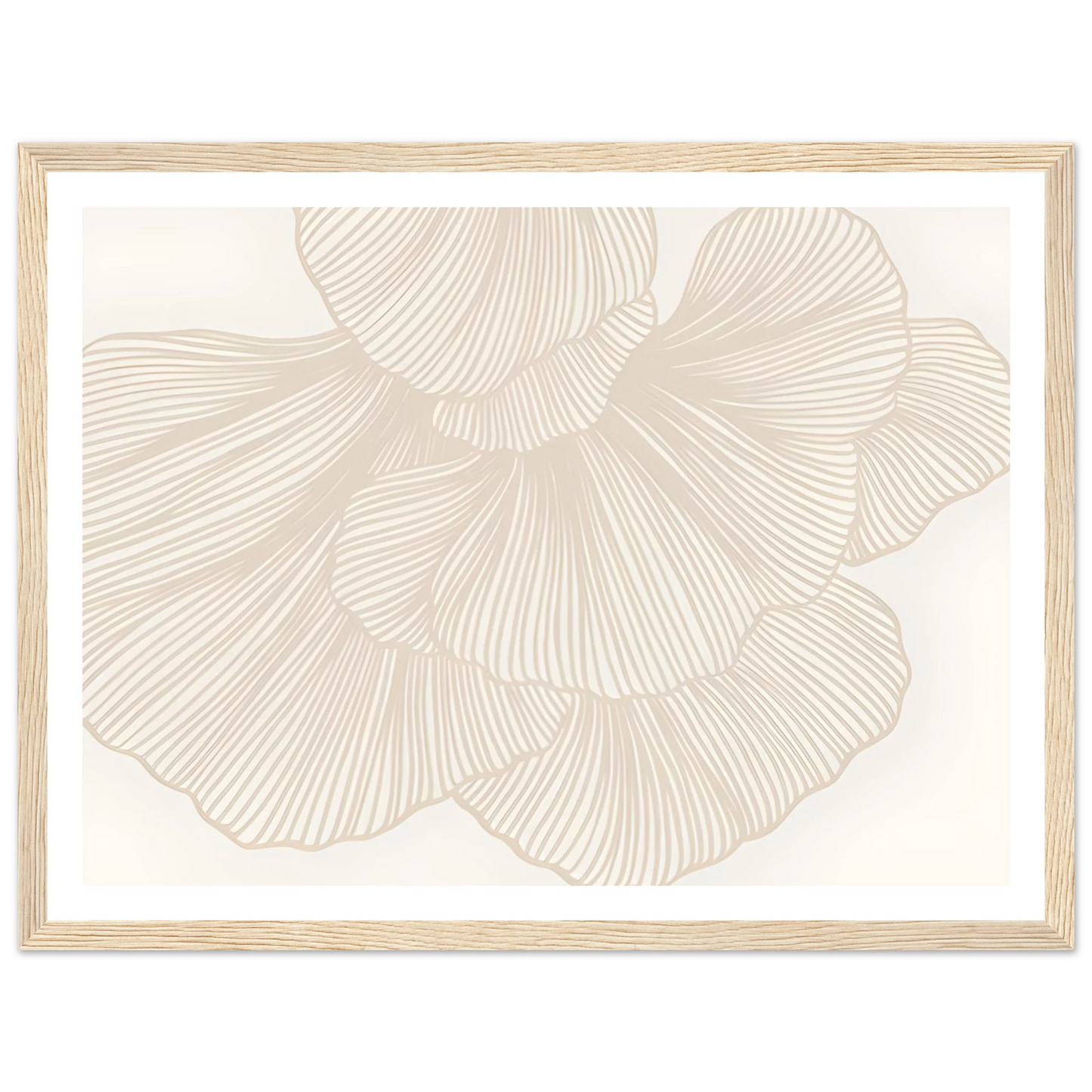 Flower Lines - Poster - Arthena