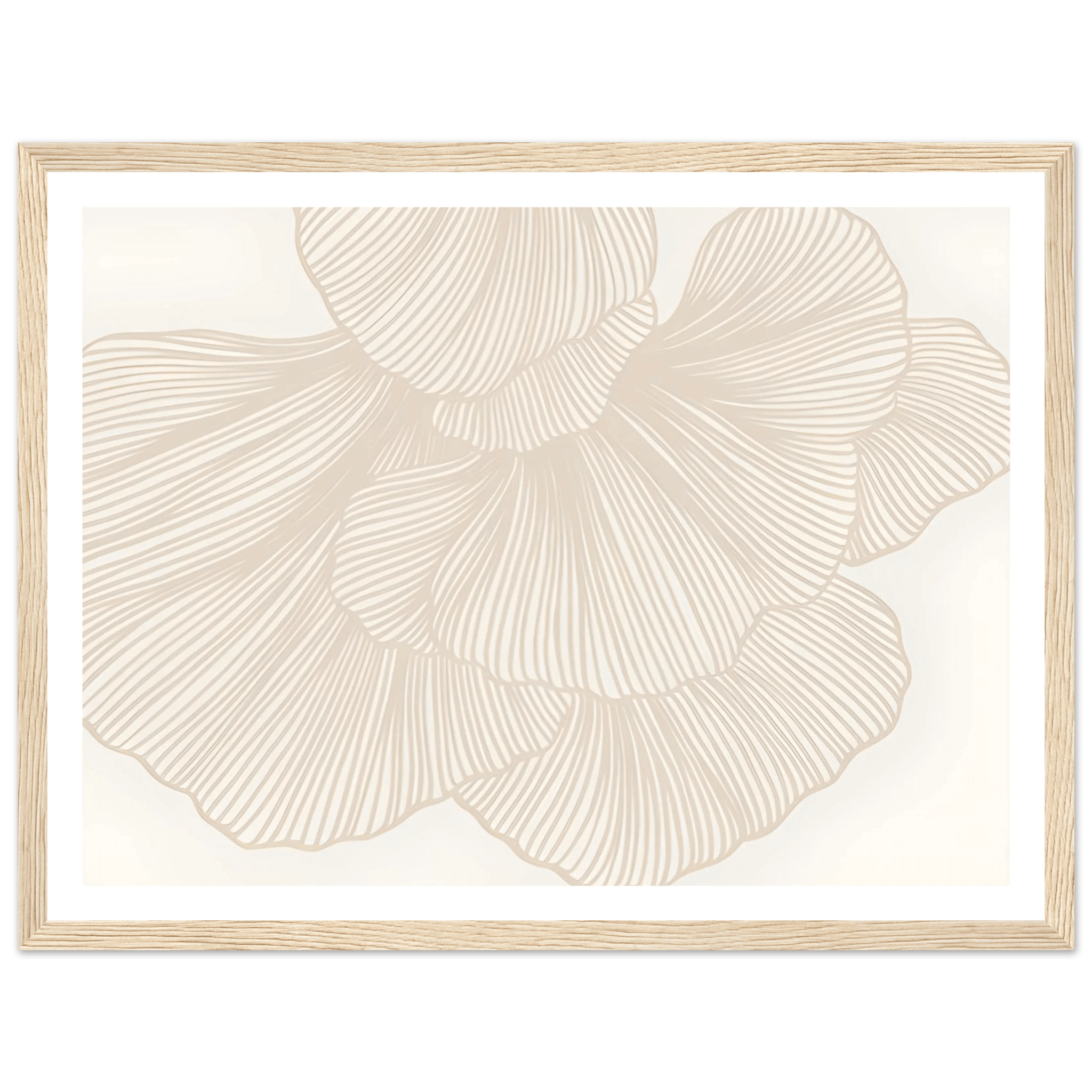 Flower Lines - Poster - Arthena