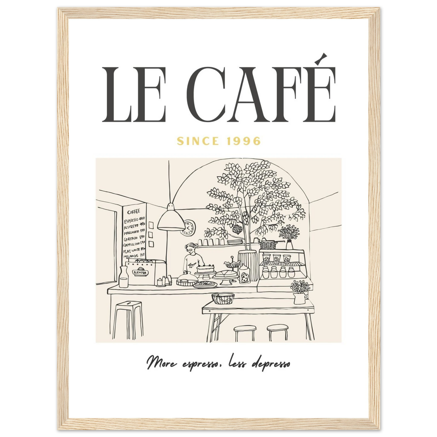 Le Café - Poster - Arthena