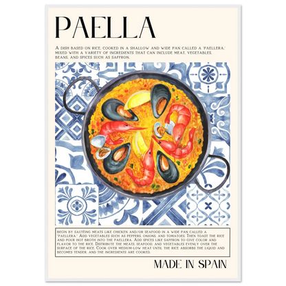 Paella - Poster - Arthena