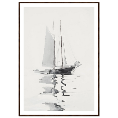 Abstract boat - Poster - Arthena
