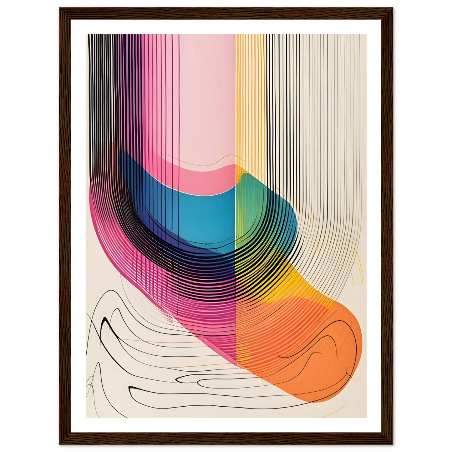Vibrations of Color - Poster - Arthena