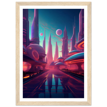 Neon Horizons - Poster - Arthena