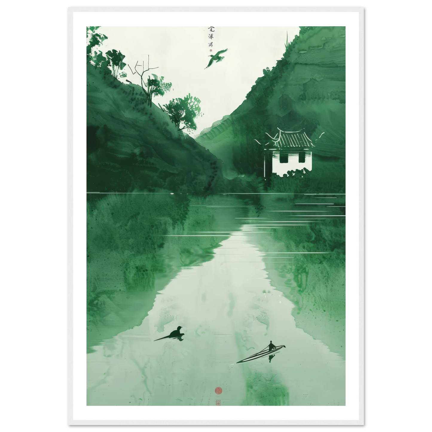 The green mirror - Poster - Arthena