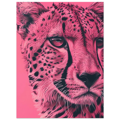 A Pink Cheetah - Poster - Arthena
