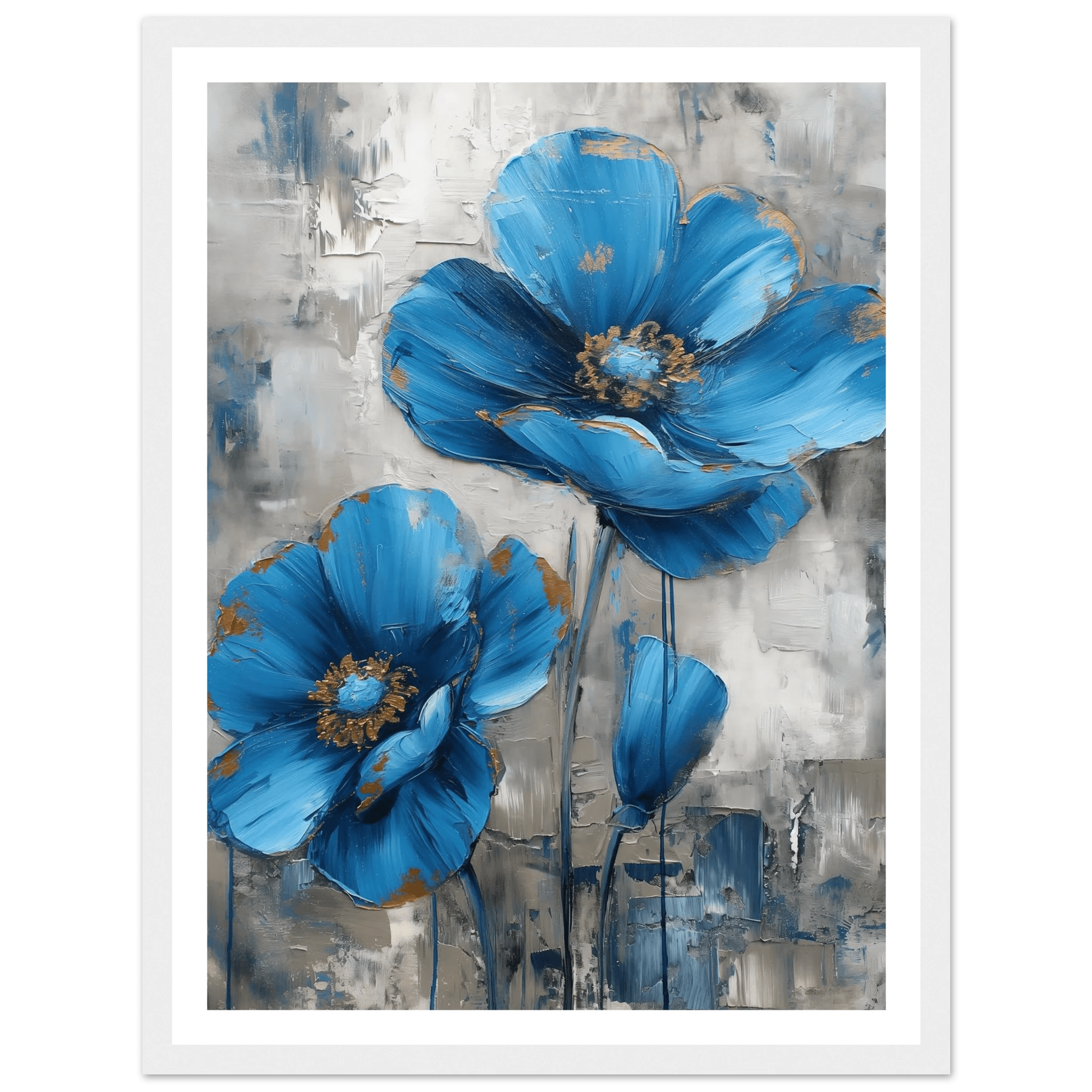 Blue in Bloom - Poster - Arthena