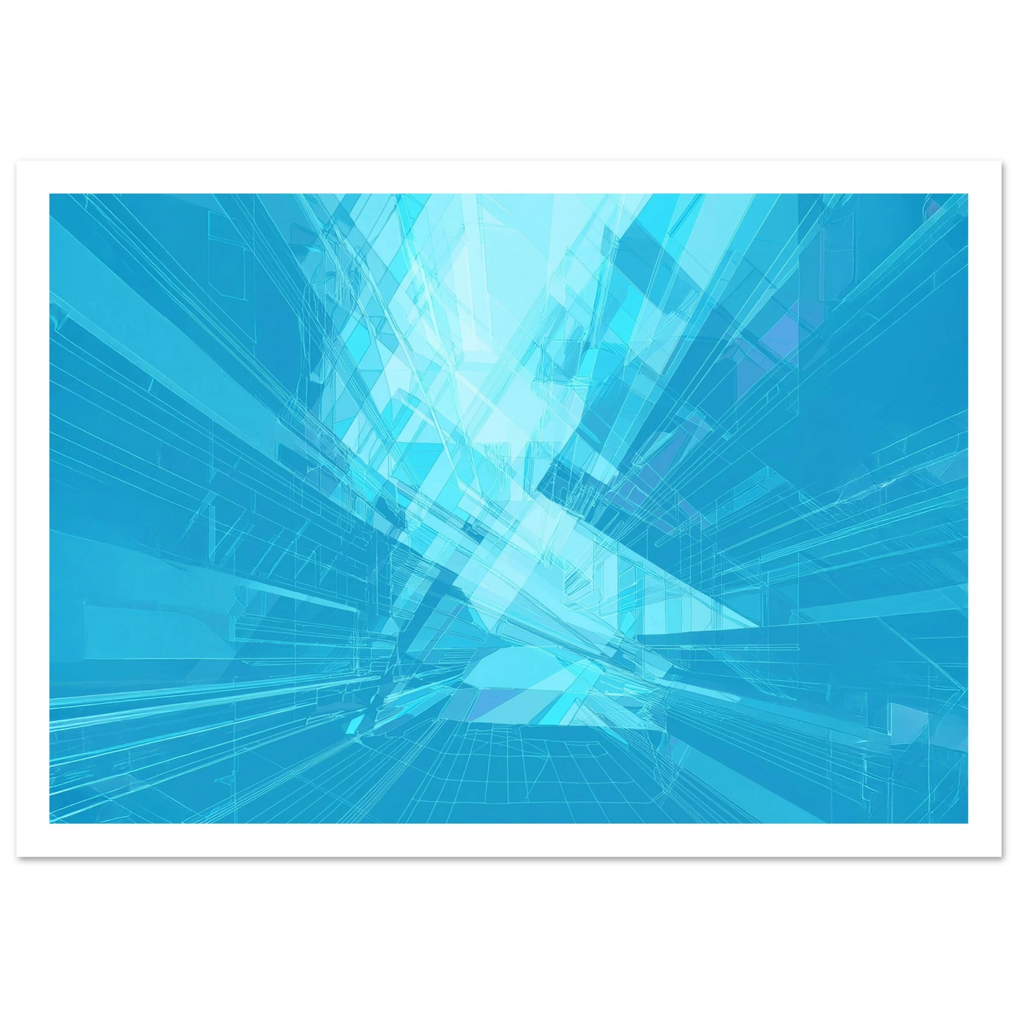 Blue Delusion - Poster - Arthena