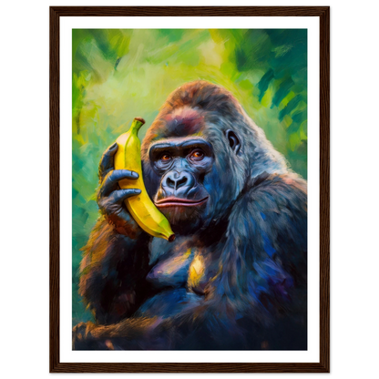 Gorilla on the Line - Poster - Arthena