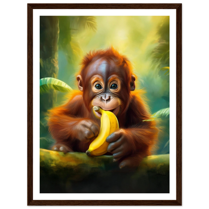 Orangutang Baby - Poster - Arthena