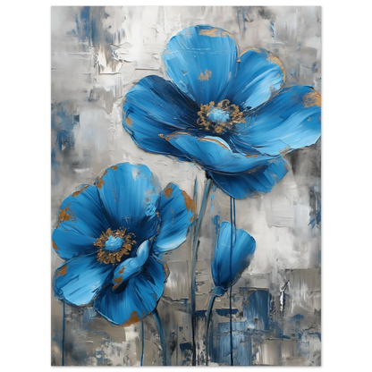 Blue in Bloom - Poster - Arthena