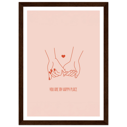 You are my happy place - Poster - Arthena