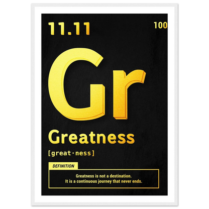 Greatness - Poster - Arthena