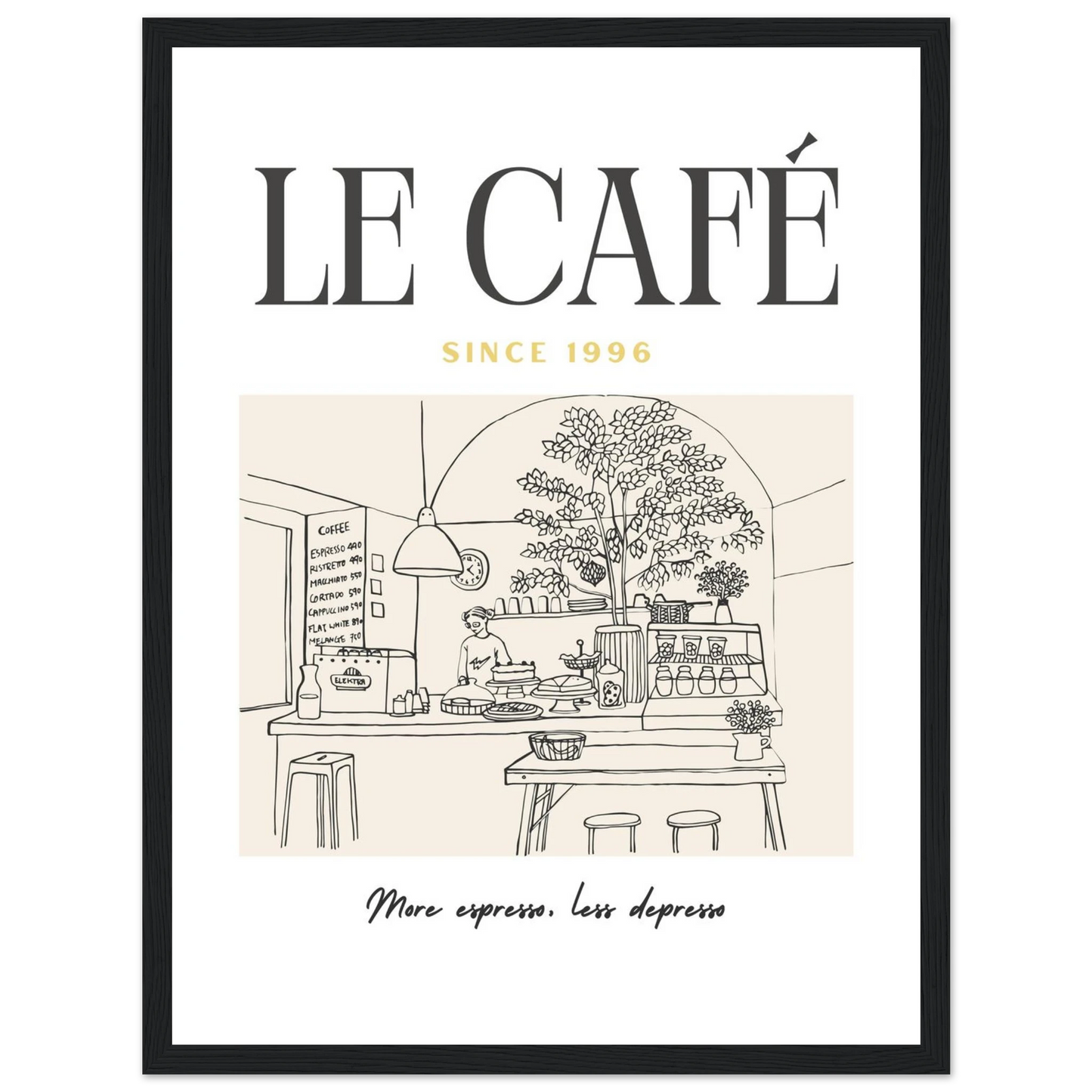 Le Café - Poster - Arthena