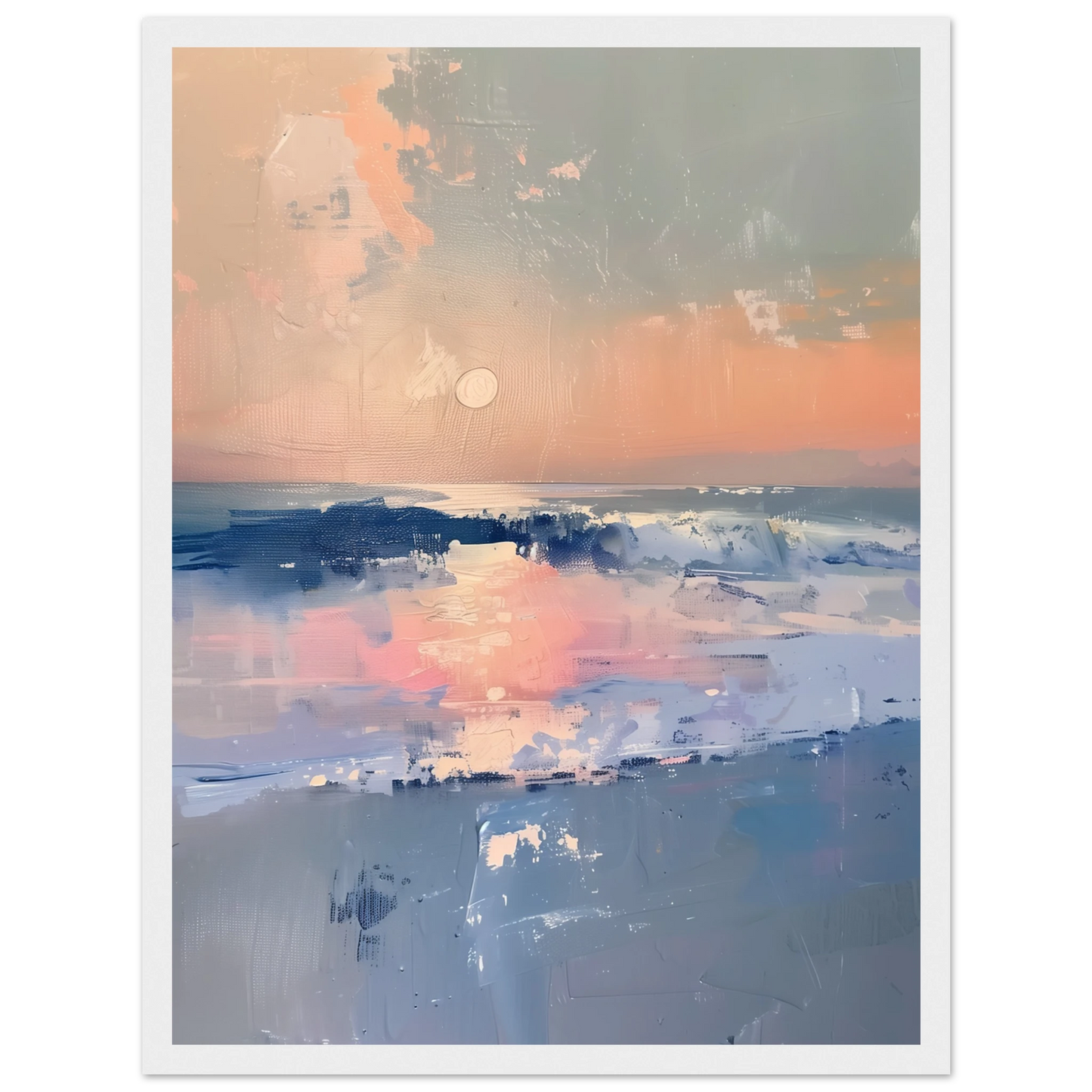 Ocean Whispers at Dusk - Arthena