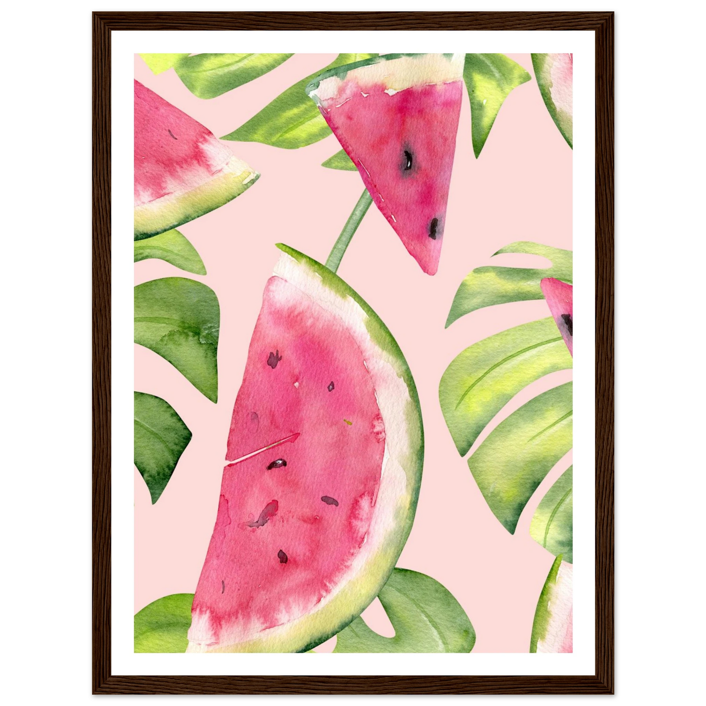Watermelon Slices - Poster - Arthena
