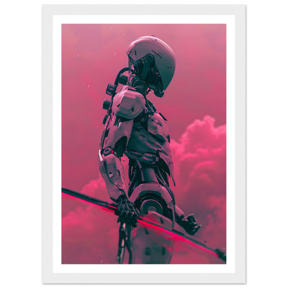 Battle Droid in the Rosy Mist - Poster - Arthena