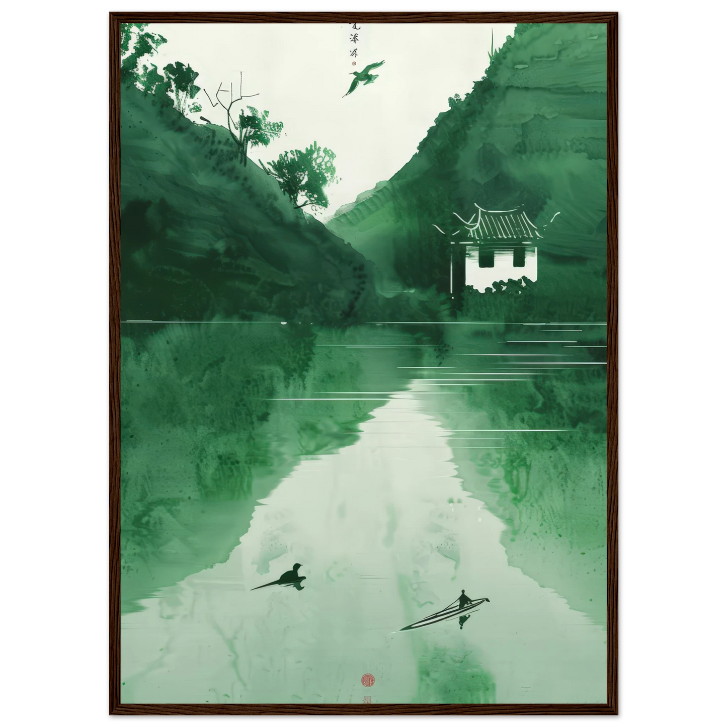 The green mirror - Poster - Arthena