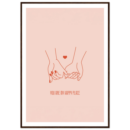 You are my happy place - Poster - Arthena