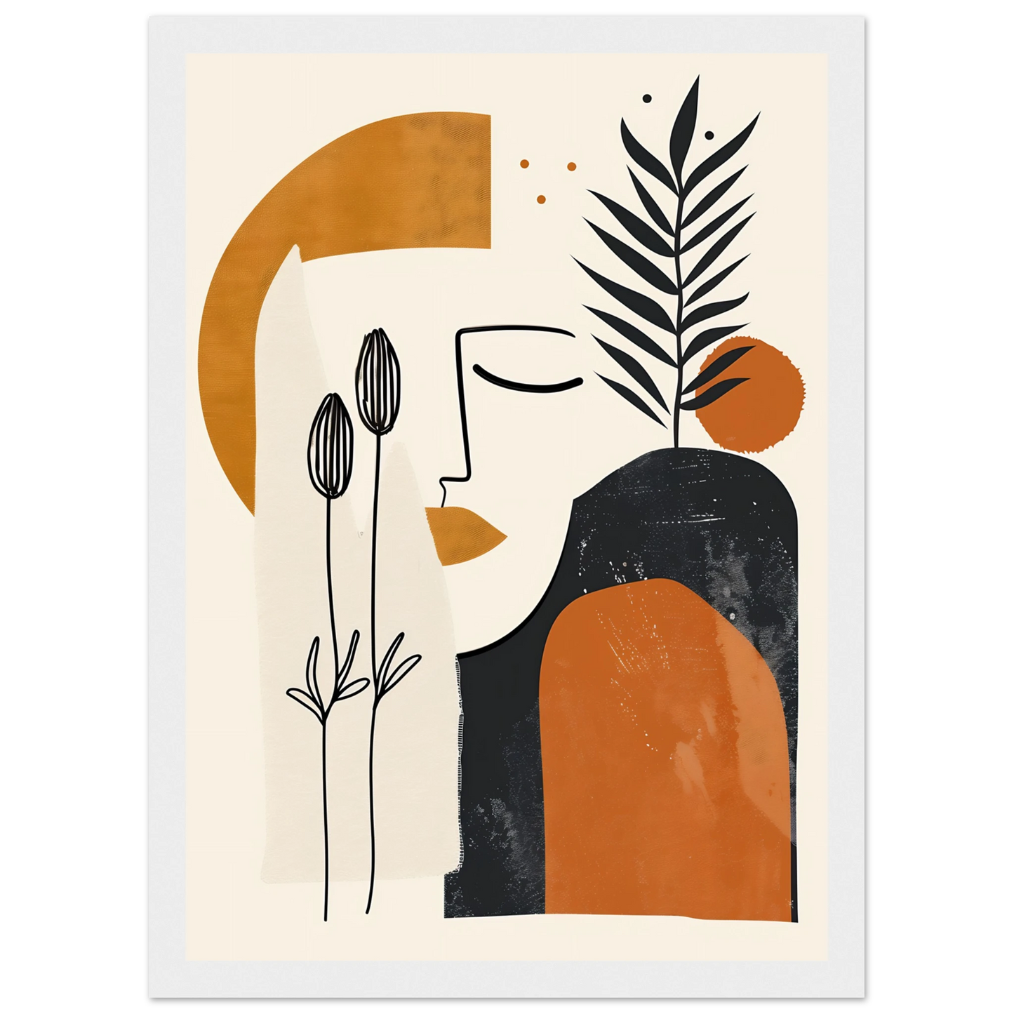 Harmony in Lines - Poster - Arthena