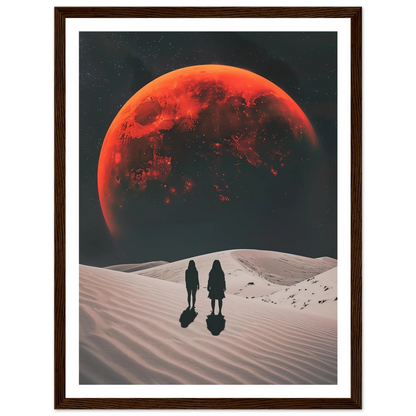 Two Gazes Towards the Unknown - Poster - Arthena