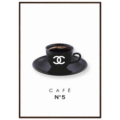 Coffee Chanel - Poster - Arthena