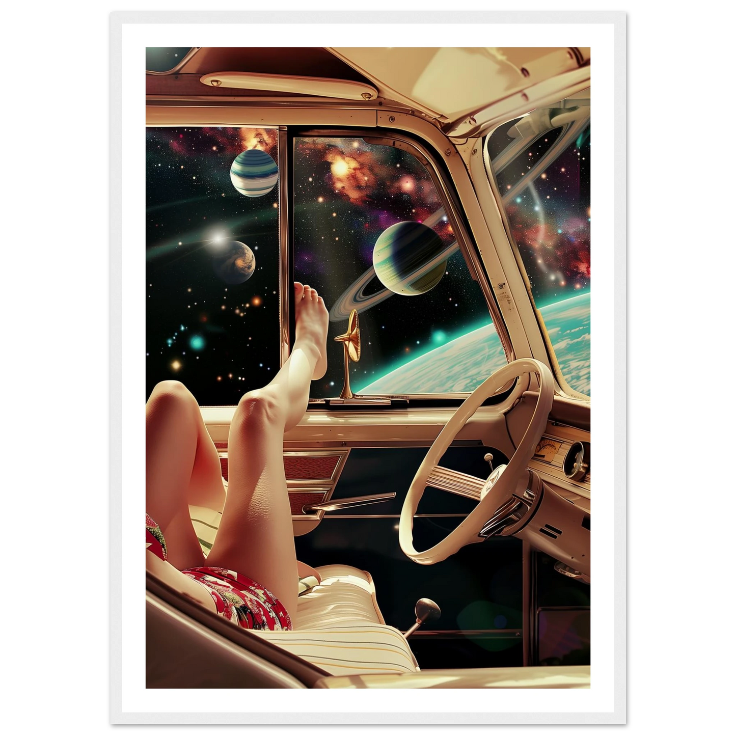 Galactic Getaway - Poster - Arthena