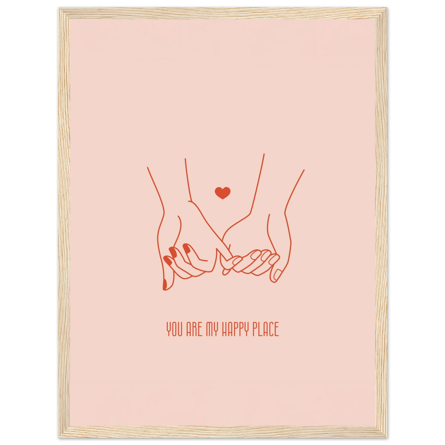 You are my happy place - Poster - Arthena