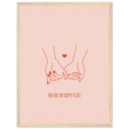 You are my happy place - Poster - Arthena